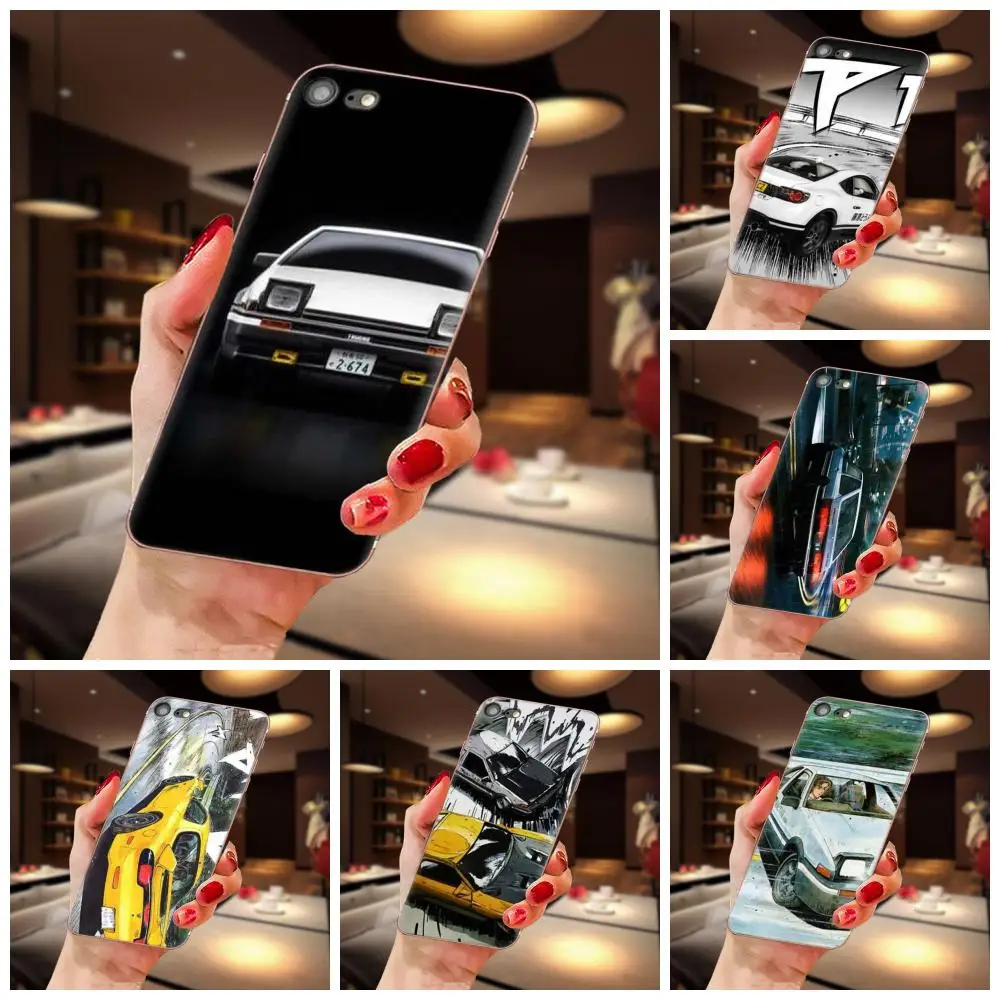 For Galaxy Alpha Note 10 Pro A10 A20 A20E A30 A40 A50 A60 A70 A80 A90 M10 M20 M30 M40 TPU Live Love Phone Initial D Takumi 86 | Мобильные
