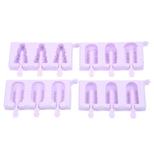 DIY силиконовая форма для мороженого, формы для мороженого, держатель для мороженого, форма для замороженного льда с палочками для мороженого, кухонные инструменты