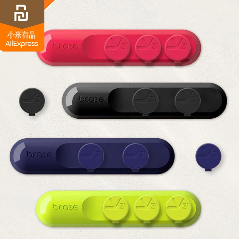 4 colors original youpin mijia TUP data line storage device Three-way clamp magnetic adsorption design | Электроника