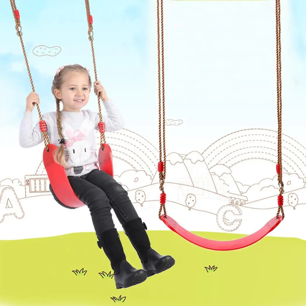 

Durable Strong EVA Material Adjustable Children Outdoor 150kg 145-220cm/57.1-86.6inch Swing Random 300kg