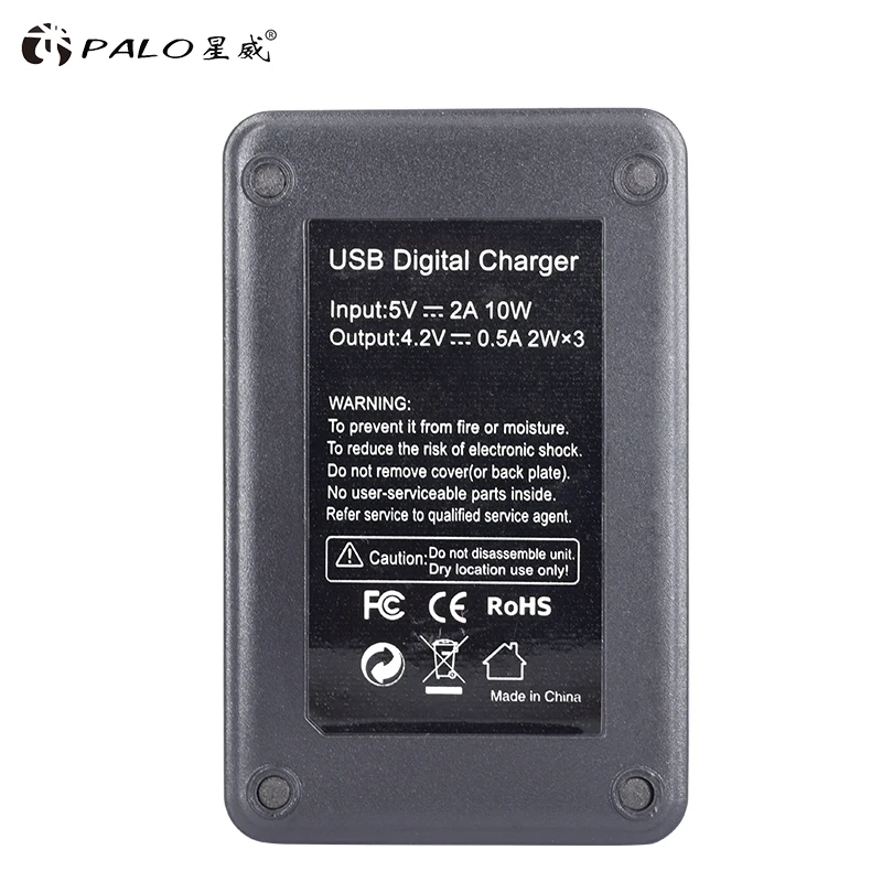 3 шт 1400mAh 3,85 V батарея AZ16-1+ светодиодный USB 3 слота зарядное устройство для Xiao mi Yi 2 4K батарея оригинальные Xiao mi Yi Lite Экшн камеры