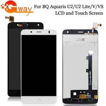

5.2" For BQ Aquaris U2 LCD Display+Touch Screen Digitizer for BQ U2 Lite LCD With Frame For BQ Aquaris V/VS LCD +Tools