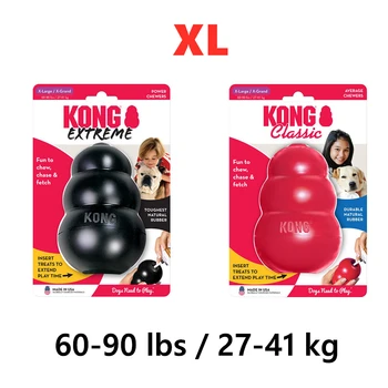 

XL-Size KONG Classic Dog Chew Toy Collection Up to 60-90lbs(27-41kg)