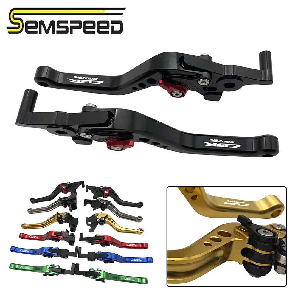 CBR600RR CBR954RR логотип мотоцикла CNC Короткие тормозные рычаги сцепления ручки для Honda