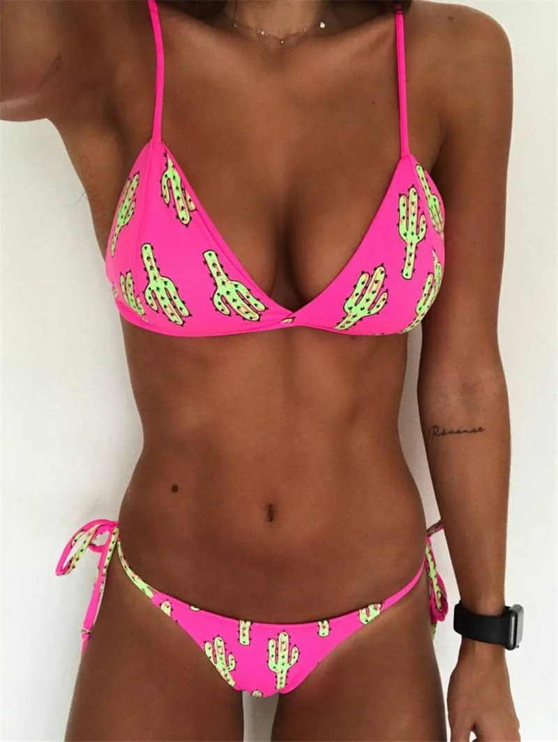 H10a85441f0cc4821b24e7d16975be506t Floral print bikinis 2018 new swimwear women swimsuit beach bathing suit maillot de bain femme biquini sexy brazilian bikini set