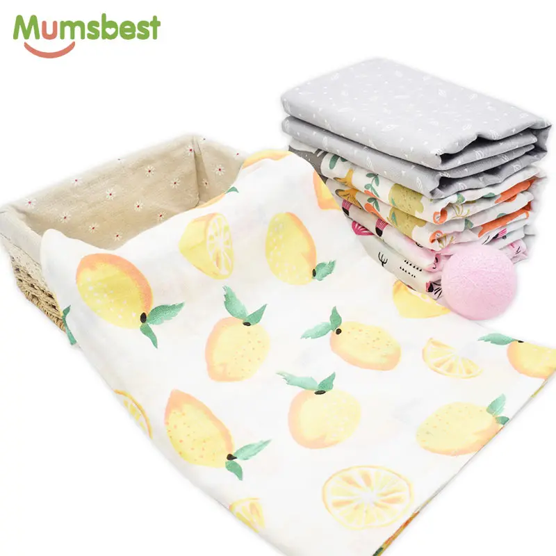 Mumsbest/муслин пеленание младенцев 100% хлопковый комбинезон для новорожденного
