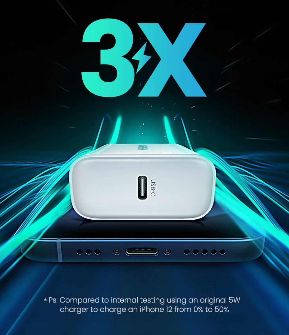 UGREEN Quick Charge 4.0 3.0 QC PD Charger 20W QC4.0 QC3.0 USB Type C Fast Charger for iPhone 13 12 Xs 8 Xiaomi Phone PD Charger