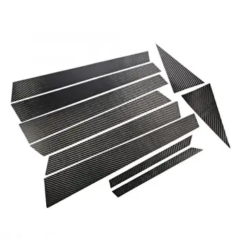 

Chromium Styling Carbon Fiber Window Pillar Sticker Strip Trim Fits for Q7 2016-2019 Modification Accessory Car Cover