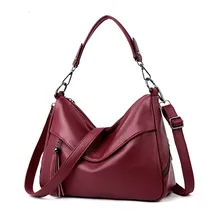 Модная винтажная женская сумка с кисточками, высококачественные мягкие кожаные роскошные сумки, женские сумки, дизайнерские сумки-мессенджеры, женские сумки через плечо