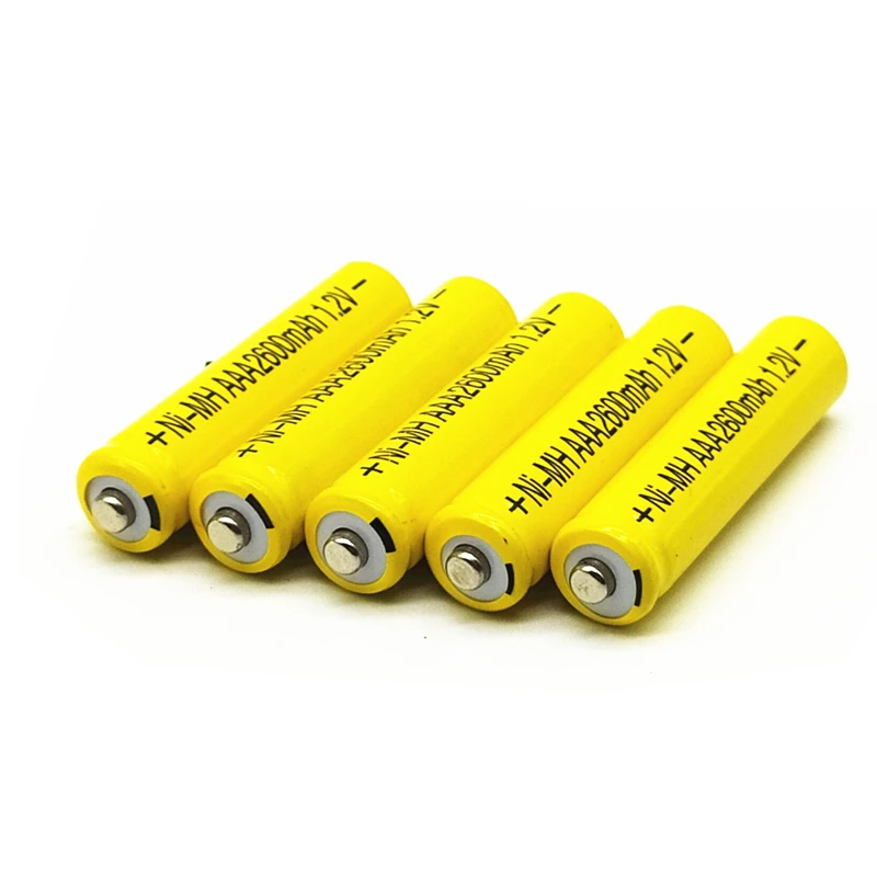 20 шт./лот высокая энергия 1,2 V 2600mAh NiMh AAA аккумуляторная батарея Ni-MH 3A батареи Battria