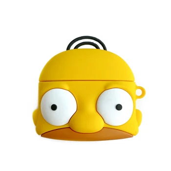 

for AirPods Pro Cartoon Simpsons Homer Jay Earphone Case for AirPods 1 2 3 Soft Silicone Cover Headphone cases