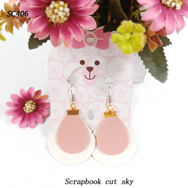 Earring-SC406 скрапбукинга срезанное небо и стальные деревянные штампы совместимы с большинством машин