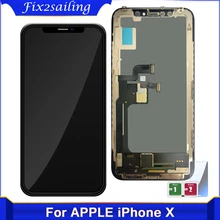 100% тест для iPhone X LCD замена TFT дисплей сенсорный экран с