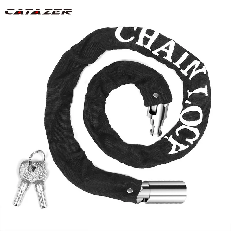 

Outdoor Bicycle Lock Safe Metal Anti-Theft Bike Motorcycle Chain Lock Security Reinforced Bike Chain Locks Bicycle Accessories