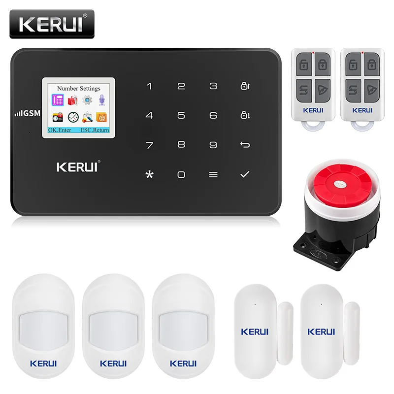 Беспроводная система охранной сигнализации KERUI G18 GSM домашняя охранная