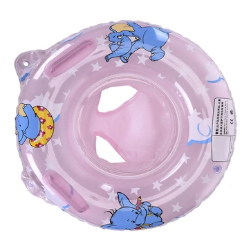 

Inflatable Baby Swimming Ring Circle Kids With Cushions Floating Aid Cute Patterns Pool Float Swim Rings