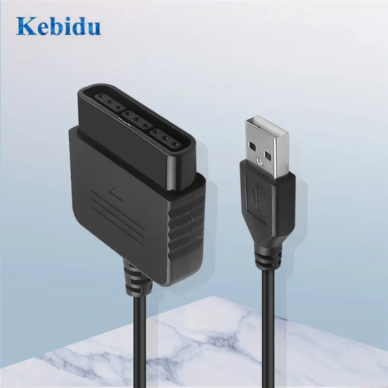 Игровой контроллер Kebidu USB для геймпада конвертер без драйвера Sony PS1 PS2 Кабель