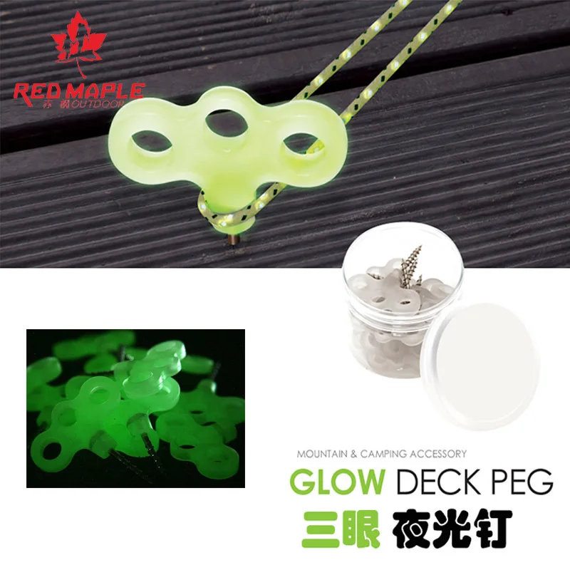 

Outdoor Camping Nail Camping Field Board Screw Plastic Head Screw-Style Lanyard Nail Night Light Tent Nails Hand Twist Nail