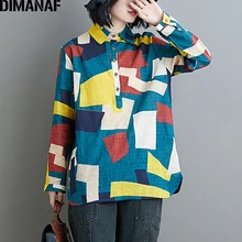^#Cheap DIMANAF Plus Size Women Blouse Shirts Lady Tops Tunic Cotton Linen Autumn Loose Long Sleeve Patchwork Shirts Female Clothes New ^#Cheap DIMANAF Plus Size Women Blouse Shirts Lady Tops Tunic Cotton Linen Autumn Loose Long Sleeve Patchwork Shirts Female Clothes New