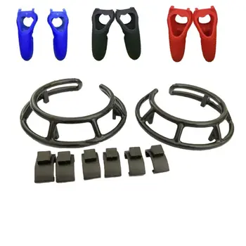 

Silicone Case Grip Cover +Protective Cages for OCULUS Quest/Rift S VR Premium Controller Skin Accessries Set