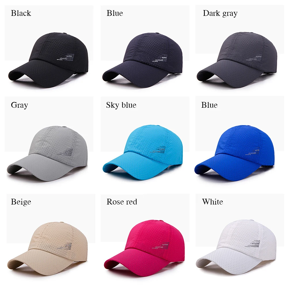 

Women Men Hat Curved Sun Visor Light Board Solid Color Baseball Cap Men Cap Outdoor Sun Hat Adjustable Sports caps in summer