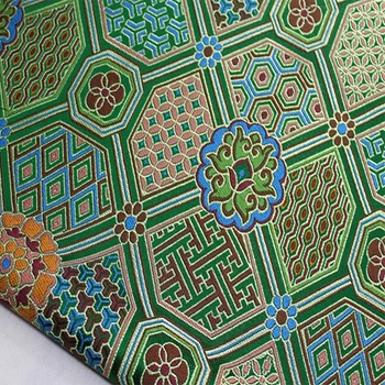 

High quality damask silk brocade fabric for dress coat cushion cover curtain patchwork upholstery DIY home decoration
