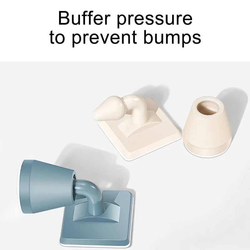 Non-punch Silicone Mute Door Stopper Handle Silencer Wall Protectors Anti-bump Door Holder Gear Gate Resistance Stop door stopper silicone door stopper door stopper bumpers silicone rubber bumpers