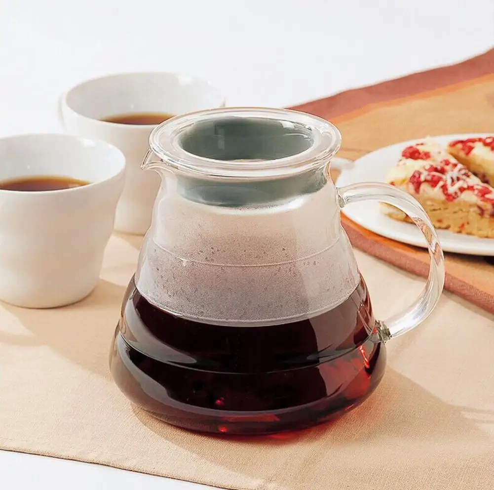 Термостойкий стеклянный кофейник с воронкой горшок капельная бутылка-чайник для воды бариста залейте над кофе кувшин Творческий кофе машинка