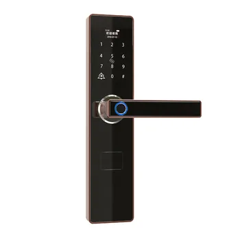

Digital APP Controlled Front Door Digital Lock Smart Fingerprint Door Lock For Residential Home Office