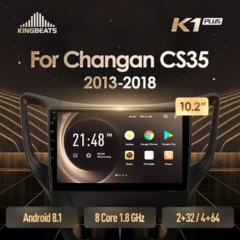 

KingBeats Android 8.1 Octa-Core head unit 4G in Dash Car Radio Multimedia Video Player Navigation GPS For Changan CS35 2013