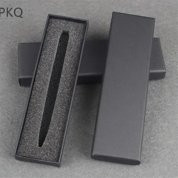 

50Pcs High Quality Black Kraft Paper Boxes Thicken Pencil Box Blank Pen Packaging Box Pen Case School Supplies 17.5x5x2cm