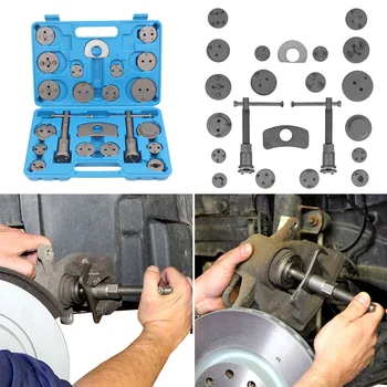 

22 Pcs Disc Brake Caliper Piston Rewind Tool Convenient Practical Brake Caliper Piston Tool for Set Auto Wind Back Car