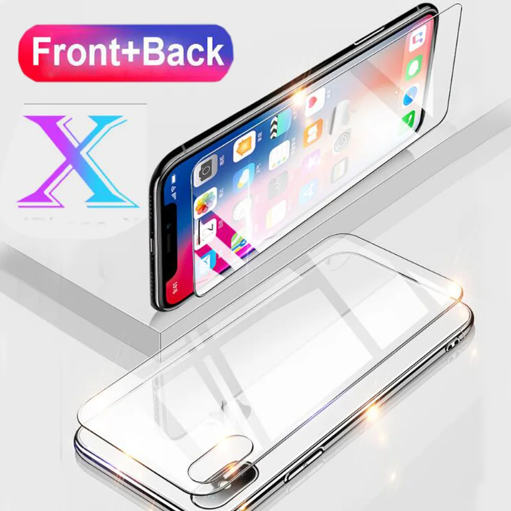 Пленка Jetjoy 9H glass es для всего тела iPhone XS Max XR 7 8 Plus закаленное стекло передняя +