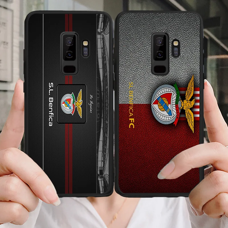

Phone Case For Benfica FC Case For Samsung Galaxy S10 S6 S7 Edge DIY Transparent Soft TPU For S9 A5 A7 A8 J3 J5 J7 Prime Note 9