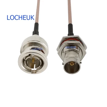 

2/5/8/10M BNC Male Plug to BNC Female Jack 3G/HD SDI Video RG179 Cable for Camera Video Equipment HD-SDI/3G-SDI/4K/8K Hub Frame