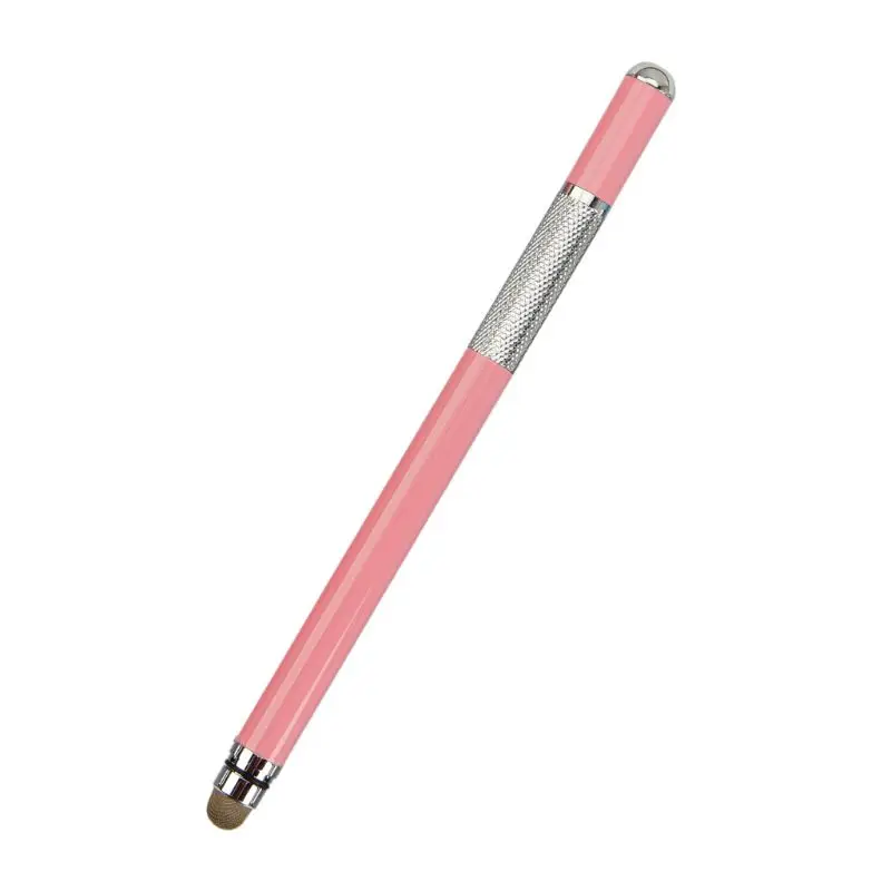 2 In 1 Multifunction Fine Point Touch Screen Metal Capacitive Stylus Pen for iphone Smart Phone CellPhone Tablet PC | Канцтовары для