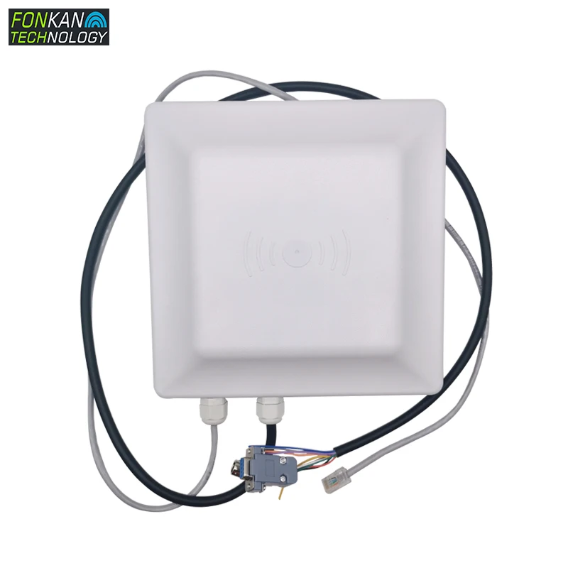 FONKAN 865-928 МГц бирка или карта TCP/IP UHF RFID 7dBi интегрированный считыватель на короткое