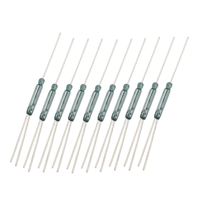 

10pcs N/O N/C SPDT Reed Magnetic Switch Switches Replacement 2.5X14MM RI-90
