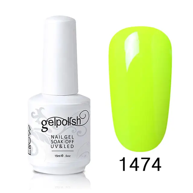 Elite99 15ml Gel Nagellack Reine Farbe Gel Lack Farbe Semi Permanent Nägel Kunst Gel Nagellack Für Maniküre UV Nagel Gellak