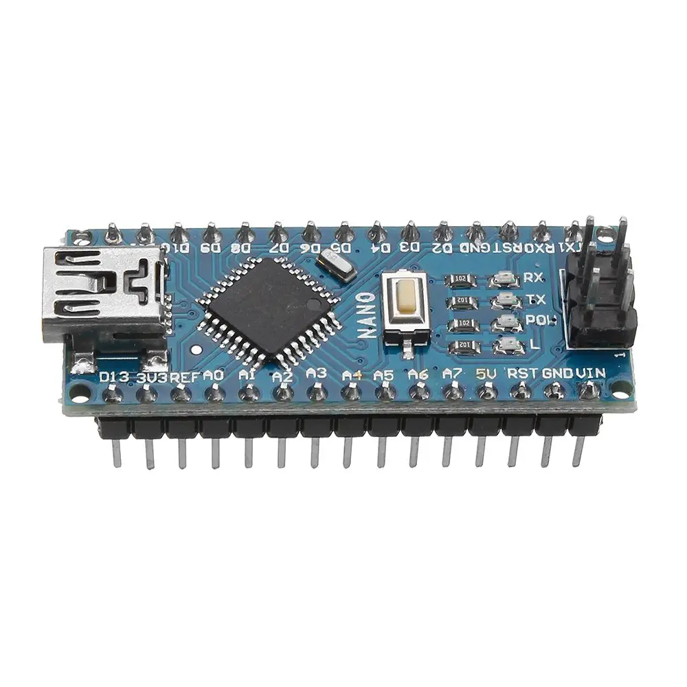 LEORY ATmega328P-Arduino совместимый Nano-V3 модуль улучшенная версия без кабельного макетной платы
