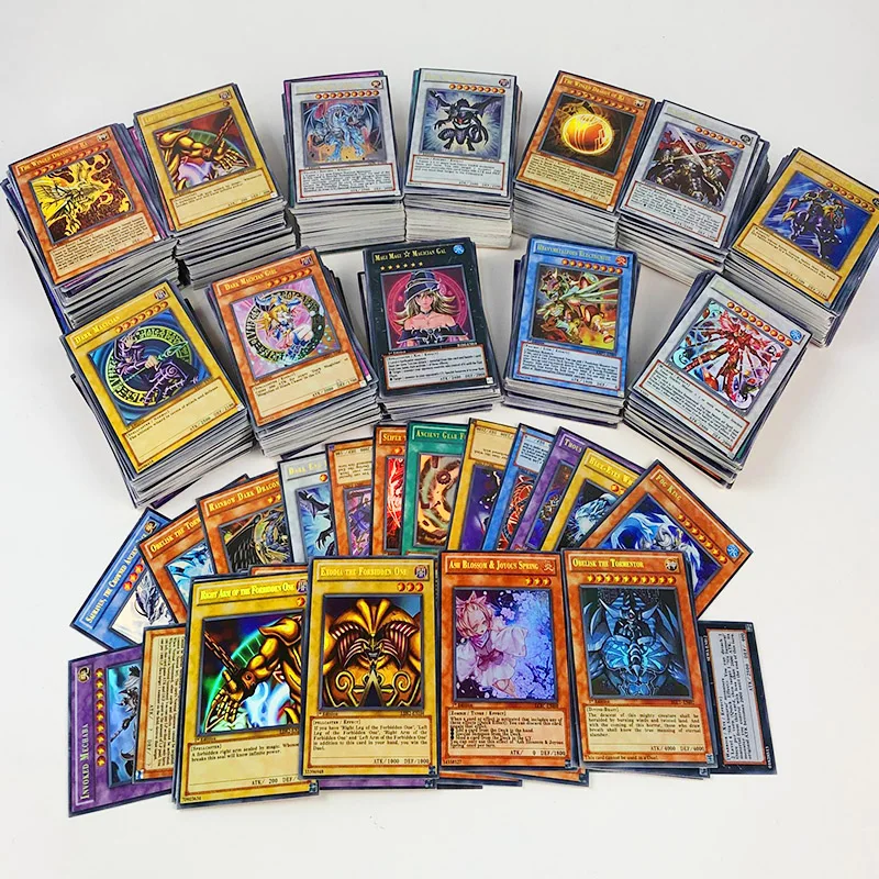 1000 шт. карт YU GI OH PREMIUM COLLECTION ULTIMATE LOT с 50 фольгами и редкими!|Коллекционные игральные