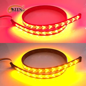 Image 5 - OKEEN New arrow 60Inch Tailgate LED Strip Pickup Truck DRL Strip Red Yellow Reverse Turn Signal Running for SUV RV Trailer IP68