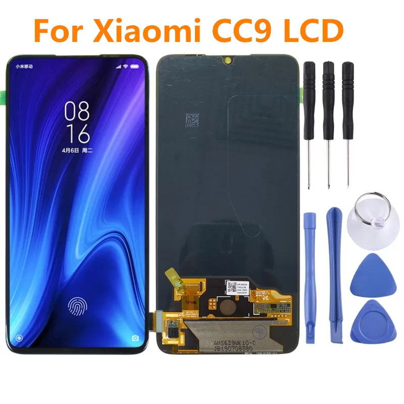 

6.39'' AAA AMOLED For Xiaomi CC9 Mi CC9 LCD Display Touch Screen Digitizer Assembly Replacement Parts For Xiaomi MiCC9 LCD