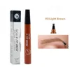 4D Microblading Eyebrow Pen 4 Forks Tip Eyebrow Tattoo Pencil Long Lasting Fine Sketch Liquid Eye Brow Make Up 3