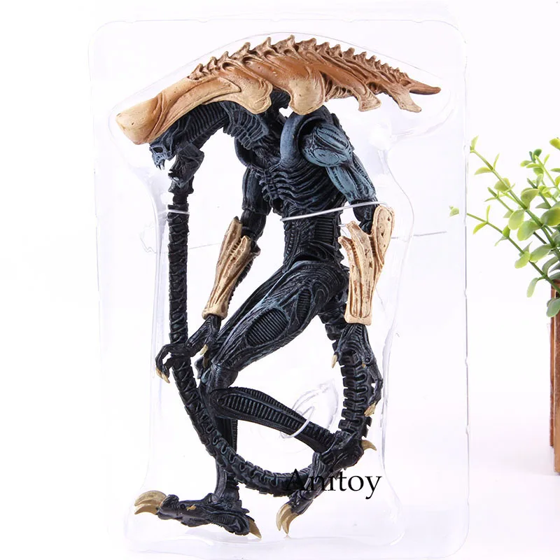 A no colorful box Alien vs фигура хищника AVP Arachnoid Chrysalis бритва когти NECA Alien ПВХ фигурка Коллекционная модель игрушки - Цвет: A no colorful box