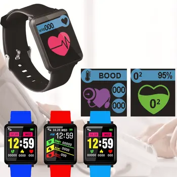 

Smart watch F1 Smart Bracelet Large Screen 1.44 -Inch Step Detection Information Push Waterproof Sports Bracelet for iOS ANDROID