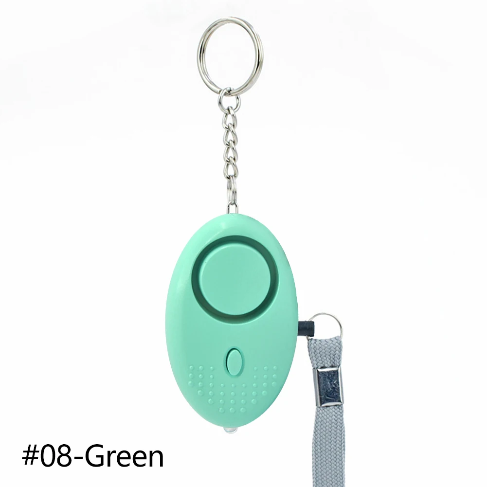 130dB Self Defense Alarm Security Protect Alert Scream Loud Emergency Alarm Keychain Personal Safety with Light For Women Kids alarm keyboard Alarms & Sensors