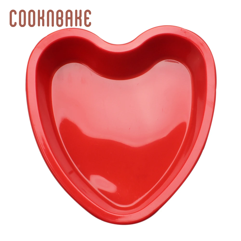 COOKNBAKE силиконовая форма для торта в форме сердца большие торты Кондитерская выпечка форма большой муссовый торт форма для хлеба DIY День рождения Свадьба