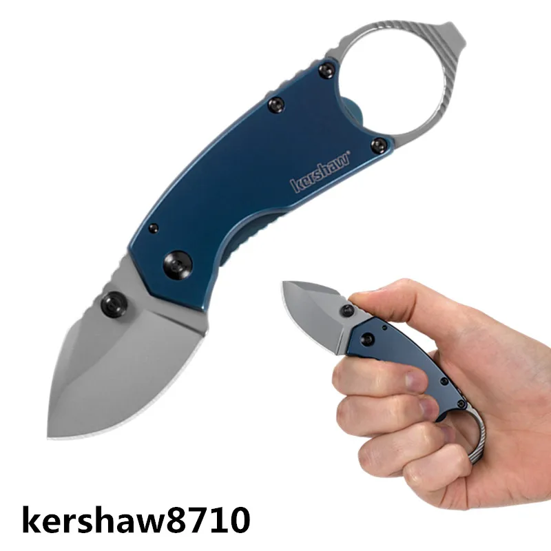 OEM Качество 8710 складной нож для повседневного использования алюминиевая ручка с 8cr13mov стальным лезвием карманный нож для кемпинга инструменты