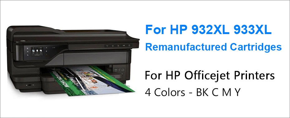 Cartucho de tinta remanufacturado para impresora HP 932XL, recambio de  tinta remanufacturado para HP Officejet 932, 933, 6100, 6600, 6700, 7110,  7610, 7612|Cartuchos de tinta| - AliExpress